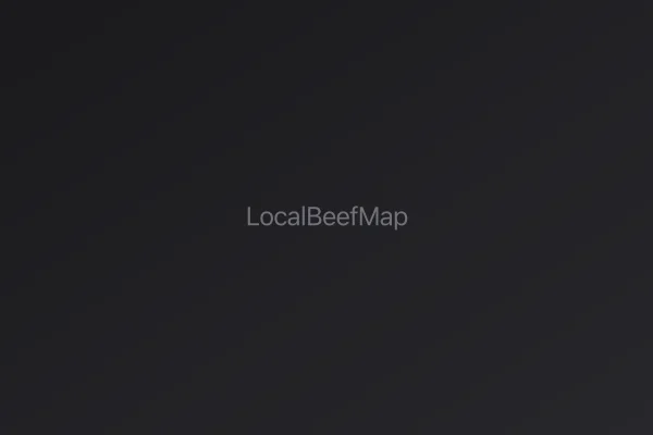 Screenshot of LocalBeefMap.com